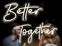 Better Together Neonschild mit Fernbedienung  38x22cm / 50x25cm Obervieland - Arsten Vorschau