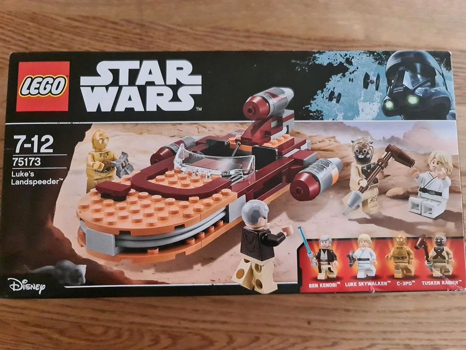 Lego Star Wars 75173 Lukes Landspeeder gebraucht OVP vollständig in Wilnsdorf