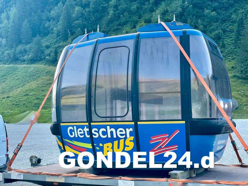 XL XXL XXXL 16 bis 60 Personen Großgondel Gondel Kabine Liftgondel Seilbahn Gletscherbus Skigondel Alm Lift Ski Skilift Hütte Alpen Österreich Austria Italien Schweiz Bergbahn Gondel24 Gondel24.de in Oberhaching