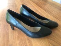 Leder Pumps schwarz Größe 38 Baden-Württemberg - Amtzell Vorschau