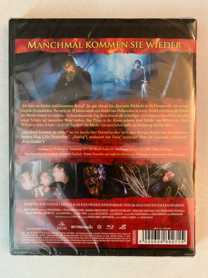 Manchmal kommen sie wieder - Stephen King BLU-RAY TOP! in Berlin