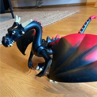 Playmobil Drache schwarz groß Bayern - Bad Windsheim Vorschau