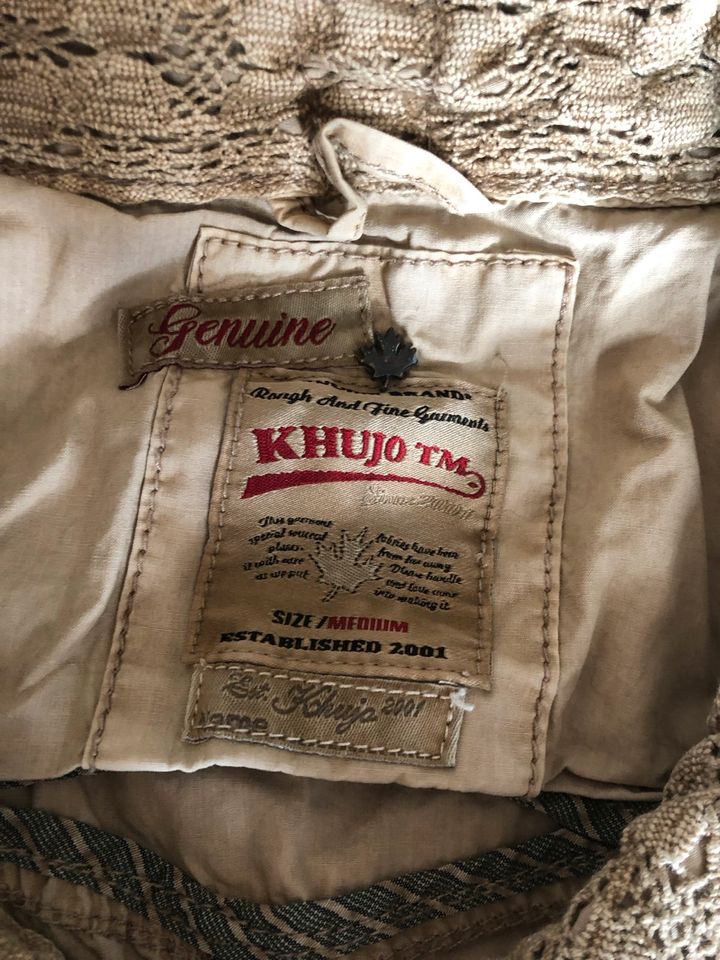Khujo Mandra Übergangsjacke beige Gr. M in Hürth