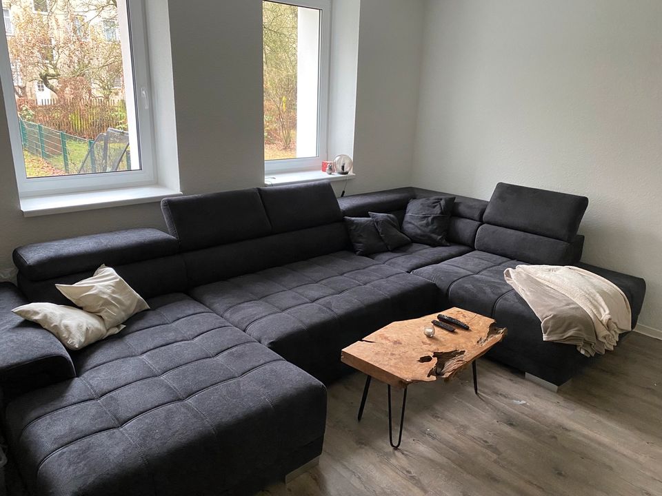 Couch Sofa Wohnlandschaft - elektrisch verstellbar in Rostock