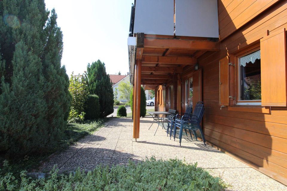 Entspannen Sie vor dem Kamin im behaglichen Holzhaus! in Meßstetten