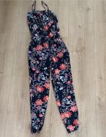 Vero Moda Damen Jumpsuit dunkelblau mit Blumen Gr.S Saarland - Blieskastel Vorschau