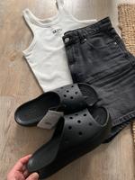 Schöne & neue CROCS Sandaletten ☀️ Gr.41 / 42 - Schwarz - W10 Bayern - Schwebheim Vorschau
