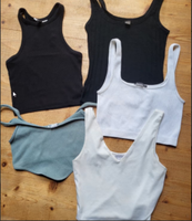 5x Top Shirt ZARA weiß, grün Gr. XS Dresden - Langebrueck Vorschau