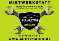 Mietwerkstatt Hebebühne Mieten Auto Kfz Werkstatt  Kfz Stellplätz Nordrhein-Westfalen - Bad Oeynhausen Vorschau