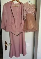 Betty Barclay Kleid und 3/4 arm Blazer 42/44 altrosa Pünktchen Schleswig-Holstein - Wotersen Vorschau