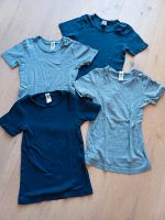 C&A ❤️ 4 T-Shirt Unterhemden, Unterwäsche, blau, 122/128 Bayern - Schwarzach am Main Vorschau