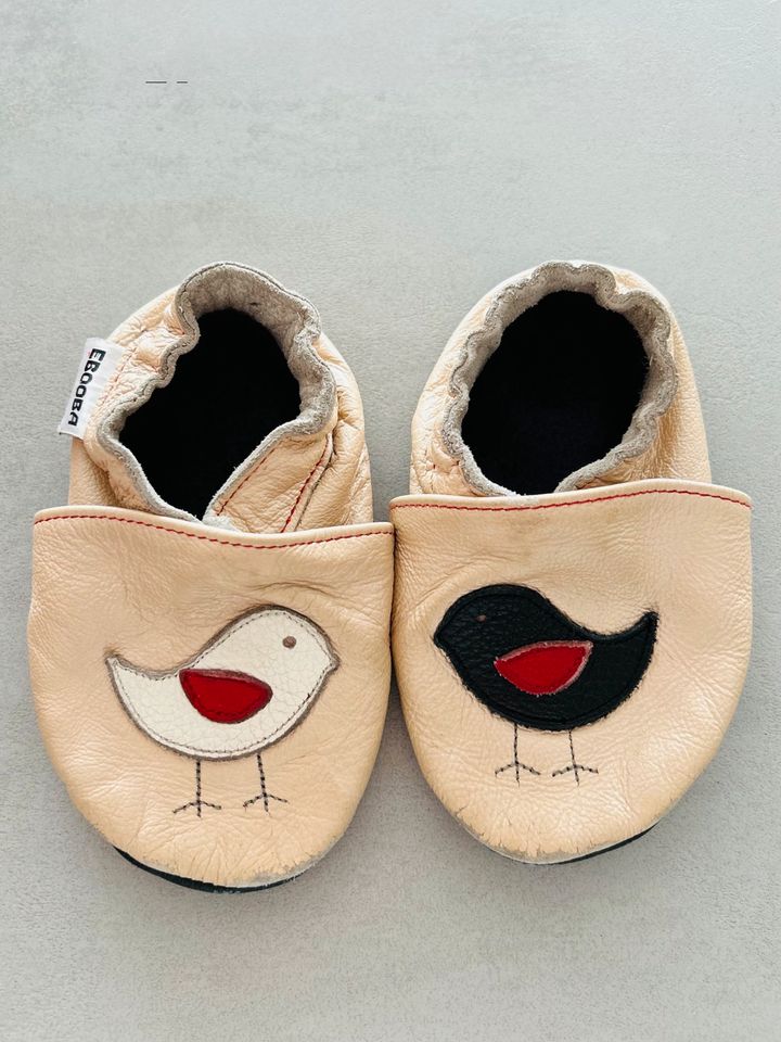 Lederschuhe Krabbelschuhe ebooba Vogel Gr. 2-3 in Gießen