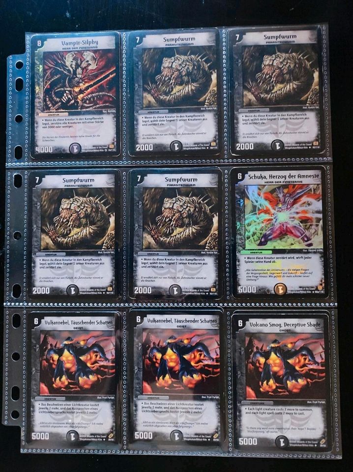 DuelMasters TCG Sammelkarten - Zivilisation Dunkelheit in Grafenwöhr