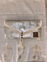 Clutch Silber, kleine Handtasche aus Italien -NEU- Baden-Württemberg - Karlsruhe Vorschau