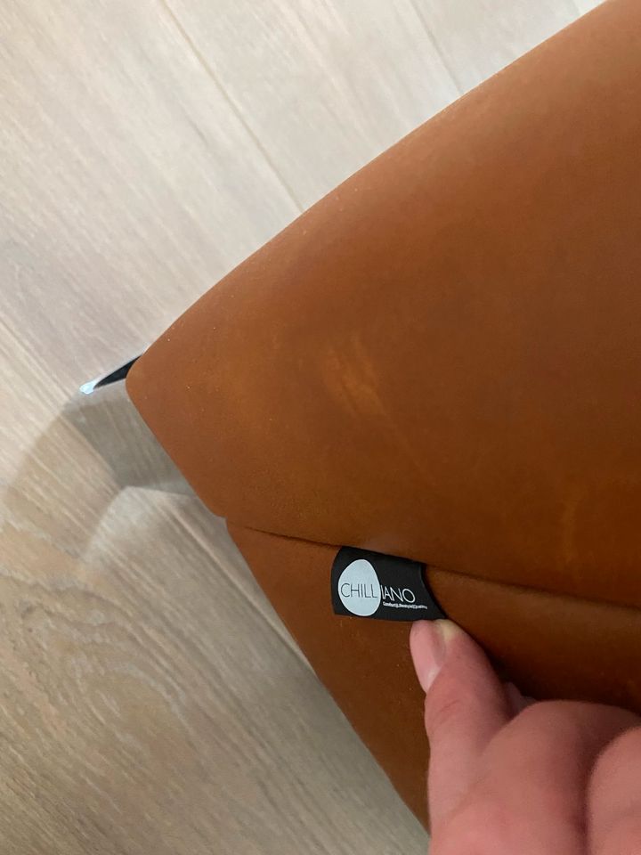 Ledercouch/Ledersofa Cognac in Gaggenau