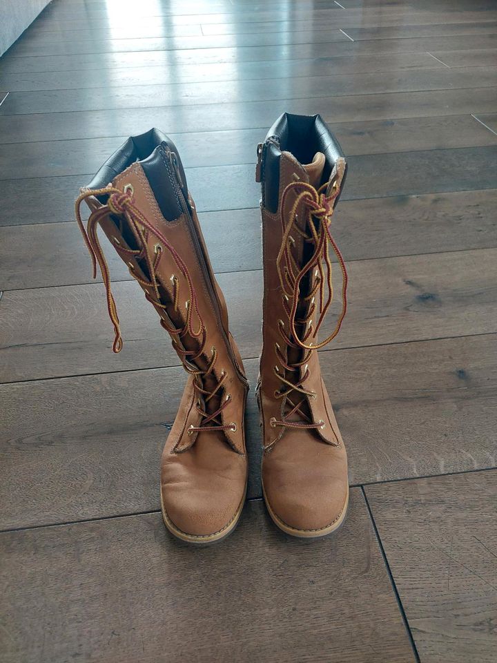 Timberland Stiefel, Gr. 35 in Gau-Bischofsheim