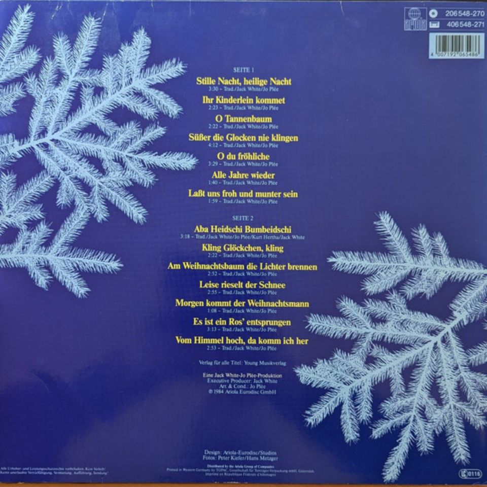 Weihnachten Mit Tony Marshall LP Schallplatte Vinyl NEU in Rieschweiler-Mühlbach