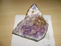 Biete an 2x Amethyst-Steine. Bayern - Fensterbach Vorschau