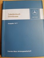 Mercedes-Benz Tabellenbuch Omnibusse, Ausgabe 1977Omnibu Stuttgart - Weilimdorf Vorschau