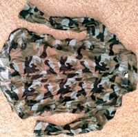 H&M Damen Bluse Camouflage schwarz türkis  grün Gr.M Sommer Nordrhein-Westfalen - Grevenbroich Vorschau