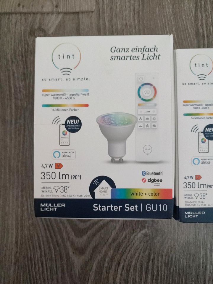 Smart Home Lampen GU 10 , E14 neu in Telgte