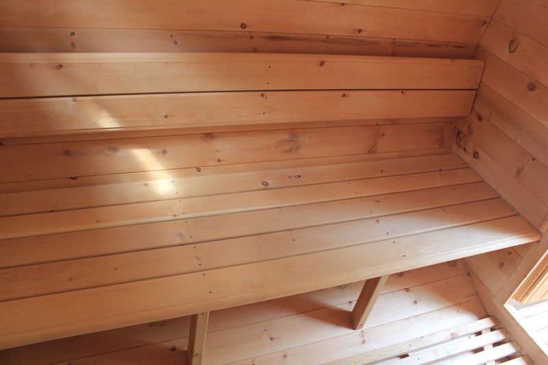 Sauna Fass-Sauna aus Sibirische Zeder Ø220x300cm Holz- oder Elektro-Ofen Fasssauna in Essen