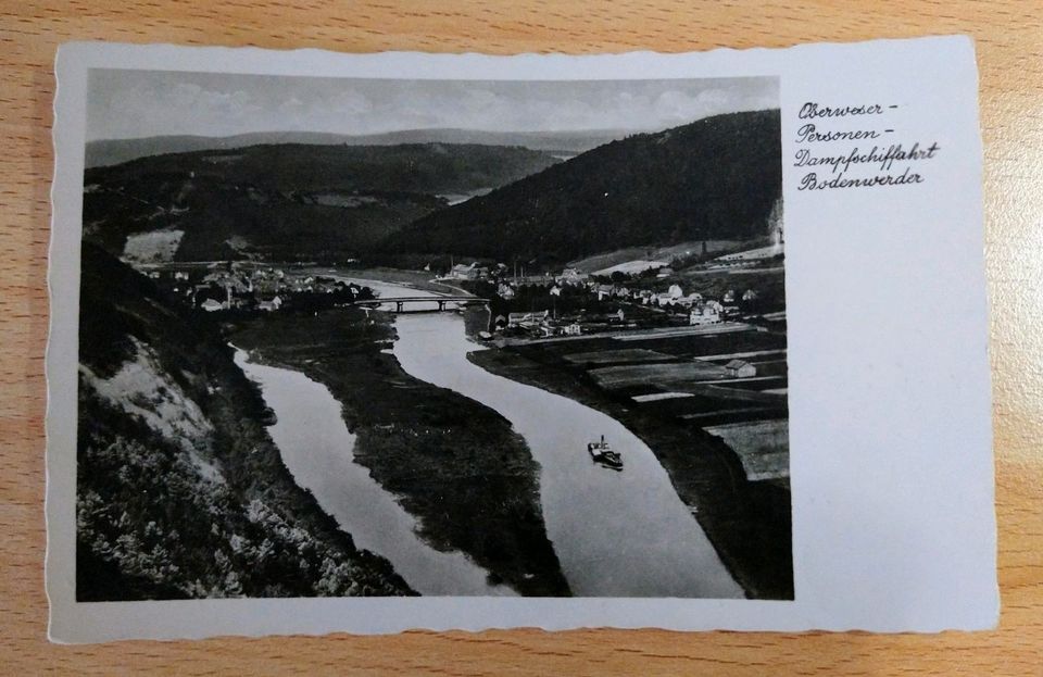 AK historische Postkarte Oberweser Personen Dampfschifffahrt in Berlin