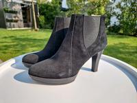 Stiefelette, schwarzes Wildleder, Gr 37 Feldmoching-Hasenbergl - Feldmoching Vorschau