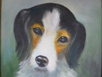Liebreizendes Hunde-Portrait v. "Annemarie Meilchen" Öl a. Leinw. Nordrhein-Westfalen - Sankt Augustin Vorschau