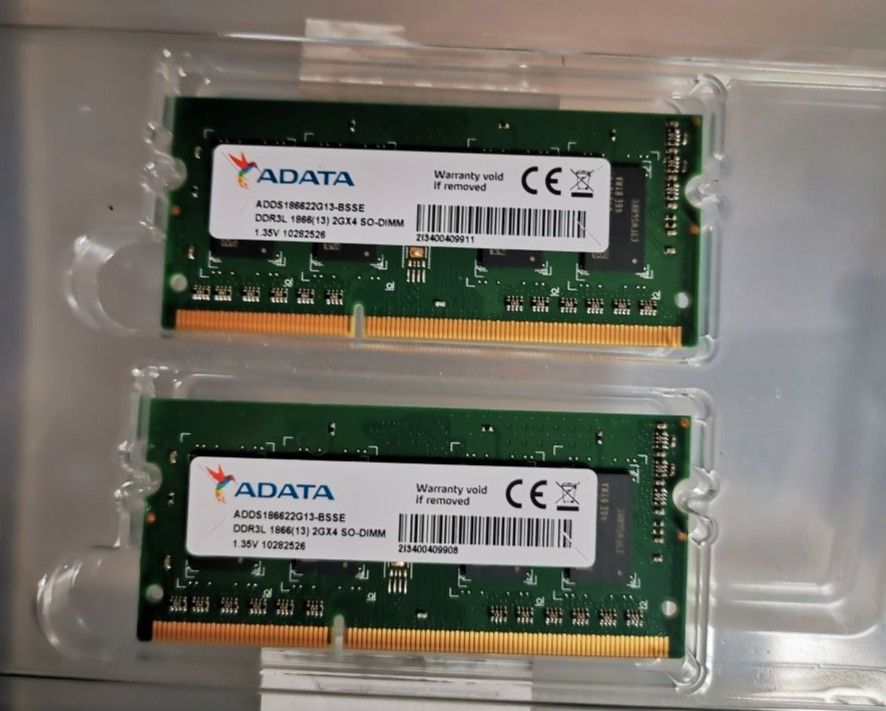 Adata DDR3L 2GB 2GX4 SO-DIMM 1.35V (2Stück) in Weyhe