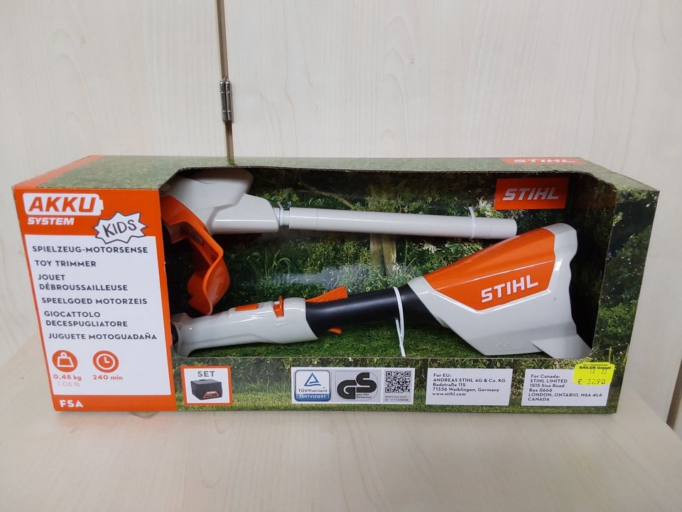 Stihl Spielzeug Motorsense inklusive Akku - NEU - in Landsberg (Lech)