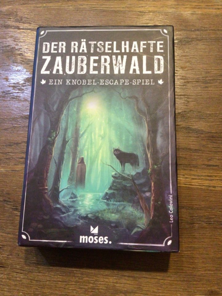 Knobel Escape Spiel Der Rätselhafte Zauberwald Moses Verlag in Schwerte