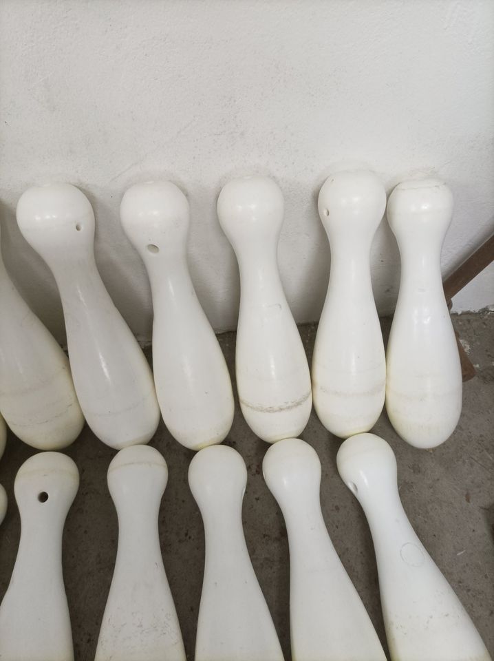 Kegel/Kunstoffkegel,Kegelsport,Deko,Vintage,Loft in Straach