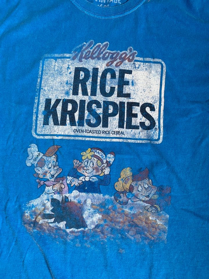 Kellogs Kellog’s Rice Krispies T Shirt real Vintage USA Bandshirt in Oberhausen