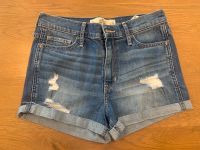 Hollister Jeans Shorts kurze Hose high rise blau Gr. W 26 Hessen - Rodgau Vorschau