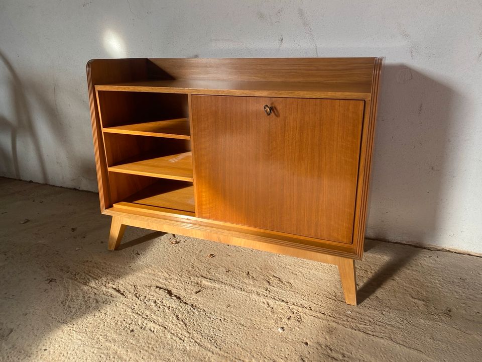 Seltener MidCentury Barschrank, Vintage 1950’s, Möbel Mann in Bruchsal