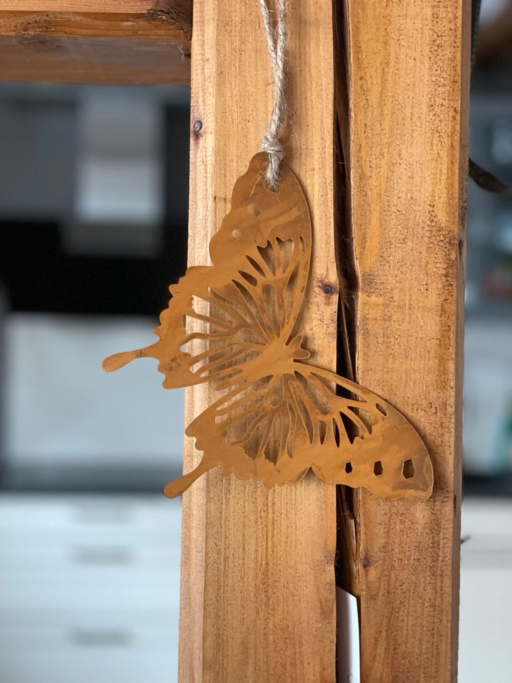 Schmetterlinge Edelrost, Schmetterling Anhänger in Plau am See