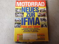 Das Motorrad 19/1988 u.A. Moto Morini Dart 350 501 Coguaro Vespa Bayern - Kirchseeon Vorschau