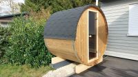 ABHOLBEREIT Terrassensauna THERMOHOLZ 204x160 cm Saunafass Fasssauna Holzsauna Gartensauna 3310147 Westerwaldkreis - Hahn am See Vorschau