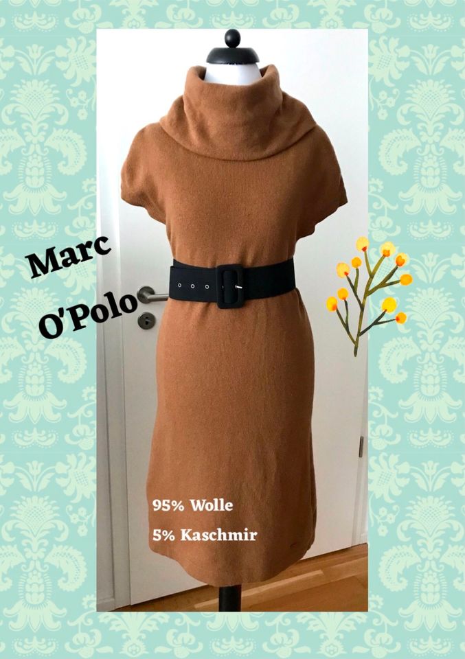 Braunes Woll-Kleid mit Kaschmiranteil - Marc O'Polo - Gr. 34/ 36 in Berlin