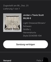 Travis Scott x Jordan Paisley Shorts L Nordrhein-Westfalen - Horn-Bad Meinberg Vorschau