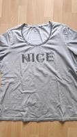 Canda ausgefallenes T-Shirt grau mit Glitzer Gr. XL Aachen - Eilendorf Vorschau