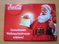 CocaCola, Blechschilder, Weihnachten Bayern - Gössenheim Vorschau