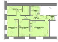 4(3,5)-Zi-Wohnung in Oelsnitz/Vogtl. (Erstbezug nach Renovierung) Sachsen - Oelsnitz / Vogtland Vorschau