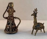 Bronze Figuren klein Indien Indunesien Afrika Bali ? Hessen - Rodenbach Vorschau