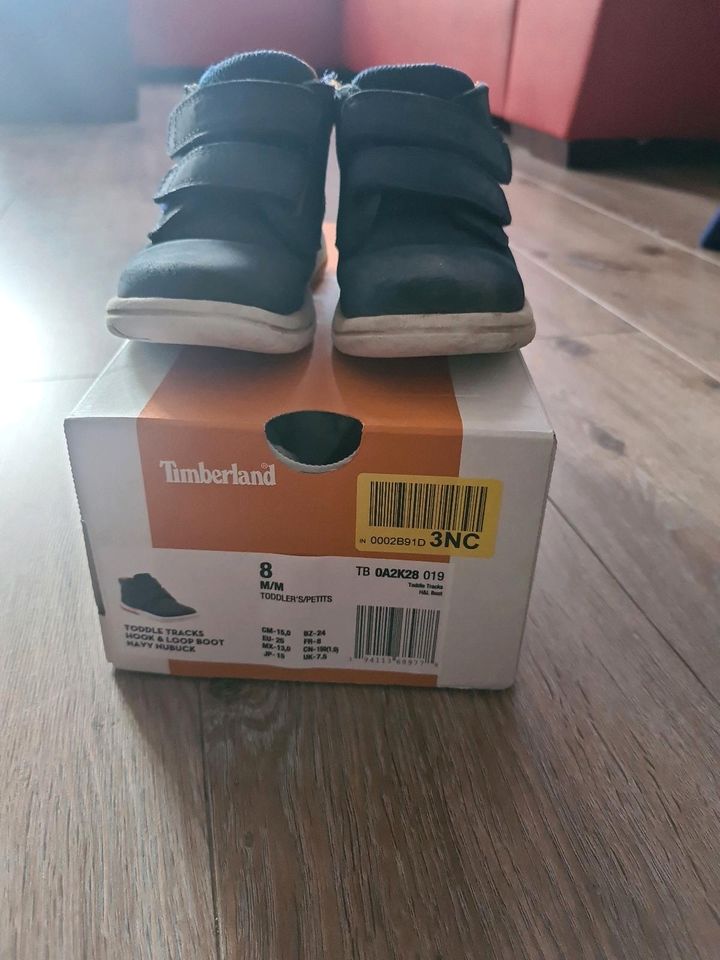 Timberland Boots dunkelblau Übergangssschuh in Mahlow