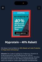 40 % Gutschein für Myprotein Dortmund - Innenstadt-West Vorschau