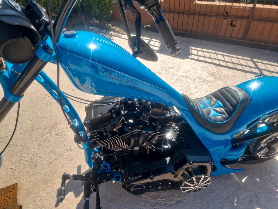 Exclusives Custombike Chopper Harley Davidson  Tausch möglich in Waldenburg