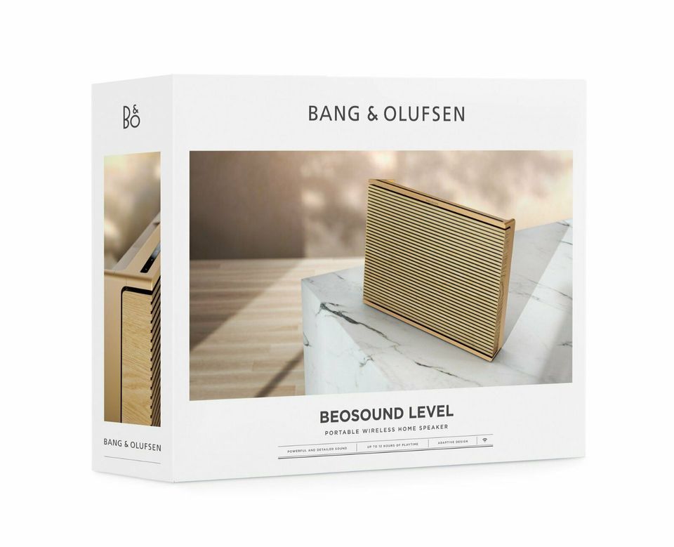 Bang & Olufsen BeoSound Level Gold OAK B-Ware in Berlin