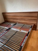 Bett mit Lattenrost und 2 Nachtisch maße 210+ 180cm von Porta Nordrhein-Westfalen - Leverkusen Vorschau